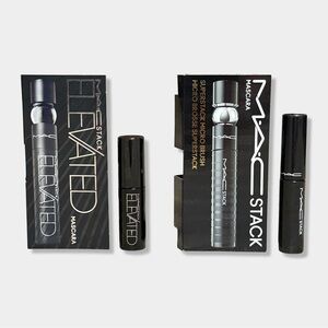 MAC Stack Elevated Superstack Micro Brush Black Mascara Mini Travel Sample Size